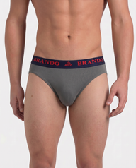 Bolt Outer Elastic Cotton Brief for Men