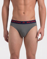 Bolt Outer Elastic Cotton Brief for Men