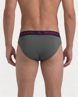 Bolt Brief with Outer Elastic for Men x2