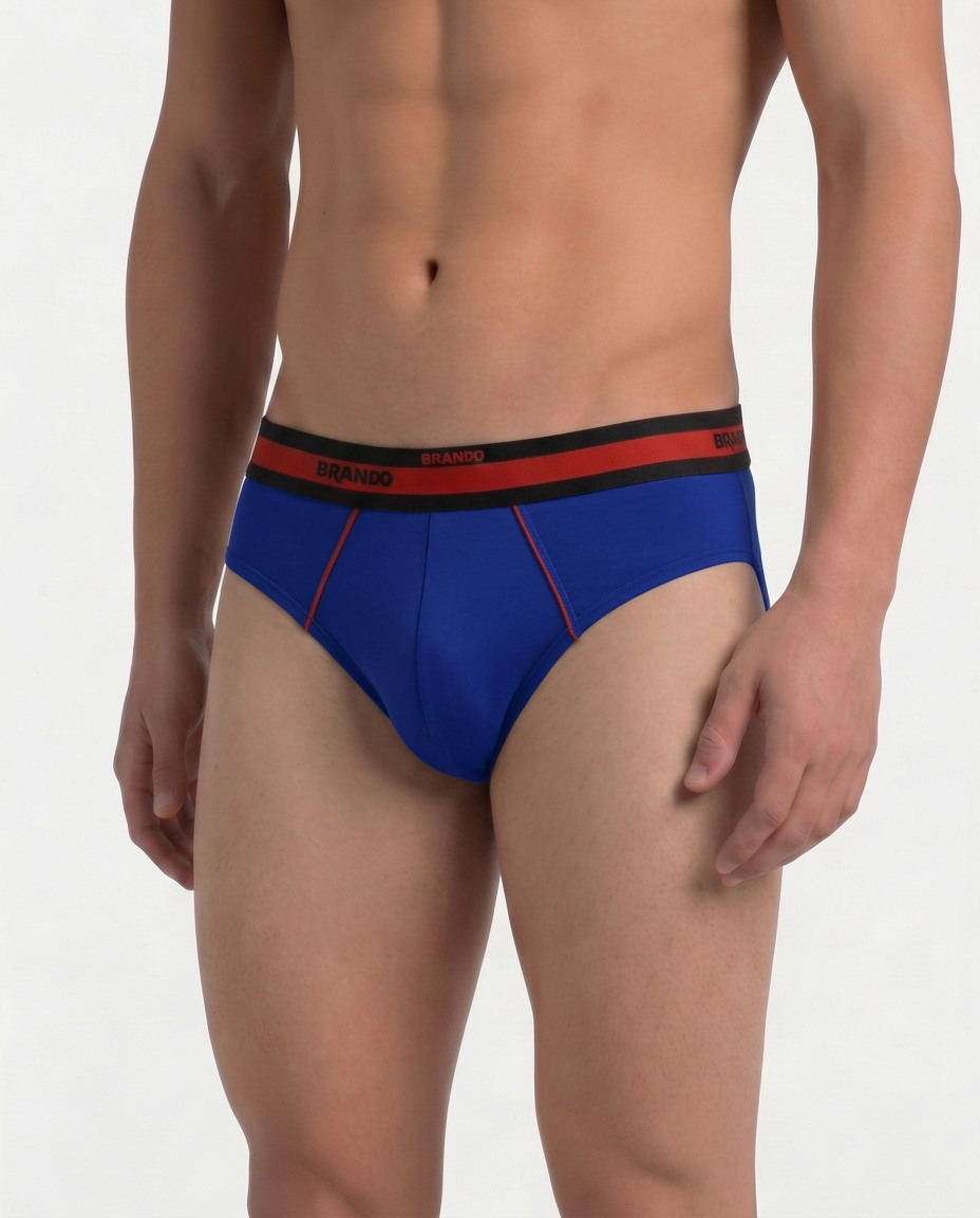 Dude Outer Elastic Cotton Brief for Men