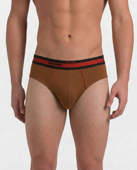 Dude Outer Elastic Cotton Brief for Men