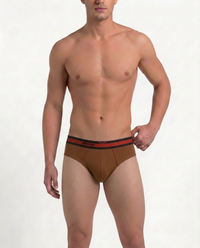 Dude Outer Elastic Cotton Brief for Men