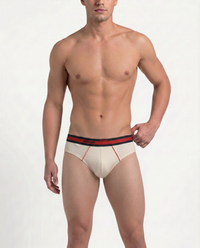 Dude Outer Elastic Cotton Brief for Men