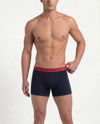 Tusker Men’s Cotton Rib Trunk with Outer Elastic