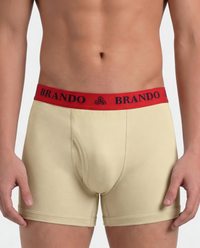 Tusker Lycra Men’s Cotton Trunk – Outer Elastic Comfort Fit