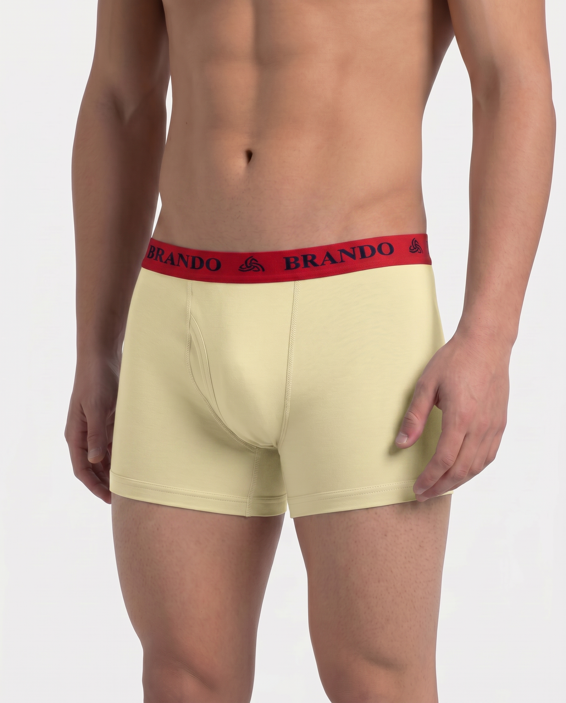 Tusker Lycra Men’s Cotton Trunk – Outer Elastic Comfort Fit
