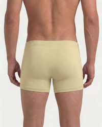 Breezer Men's Cotton Rib Trunk With Outer Elastic
