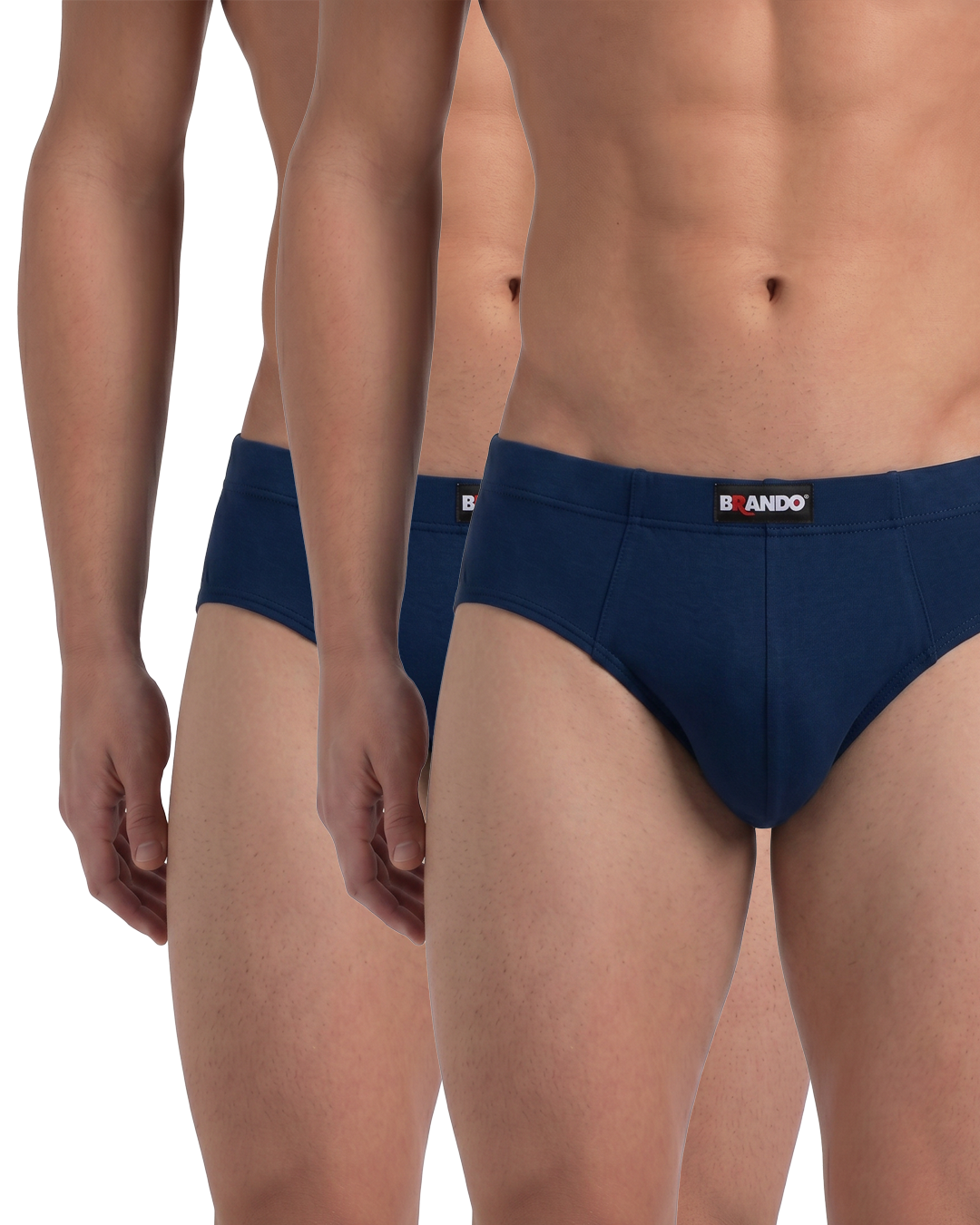Boss Brief with Outer Elastic for Men ×2